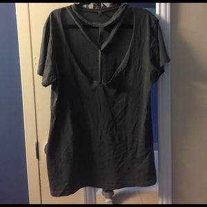 NWOT LF Emma and Sam Oversized Cutout Tshirt