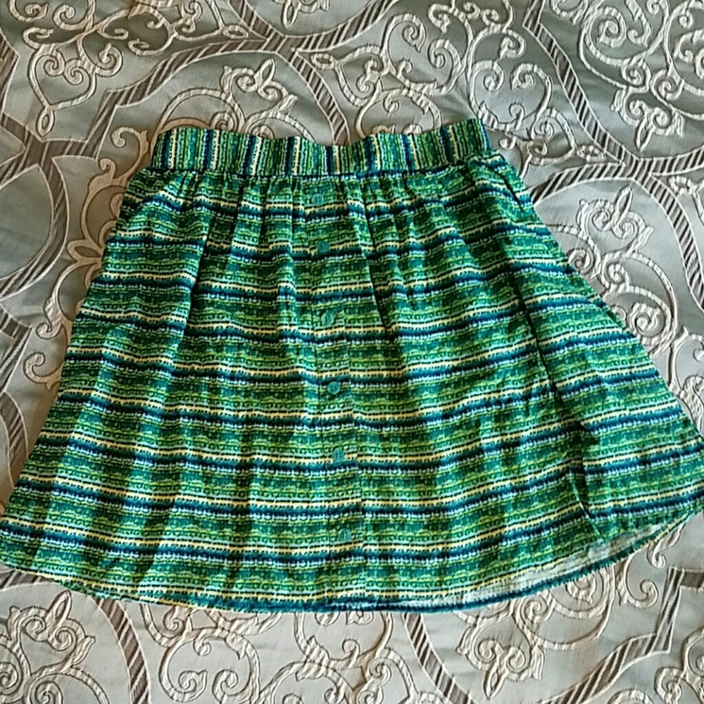 Mossimo Green Skirt