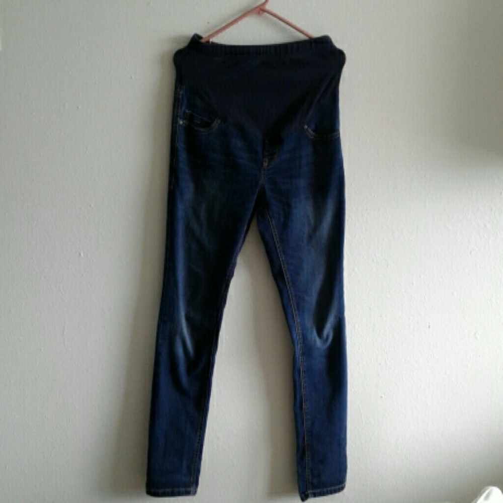 Old Navy Womens Maternity Full Panel Skinny Jeans
