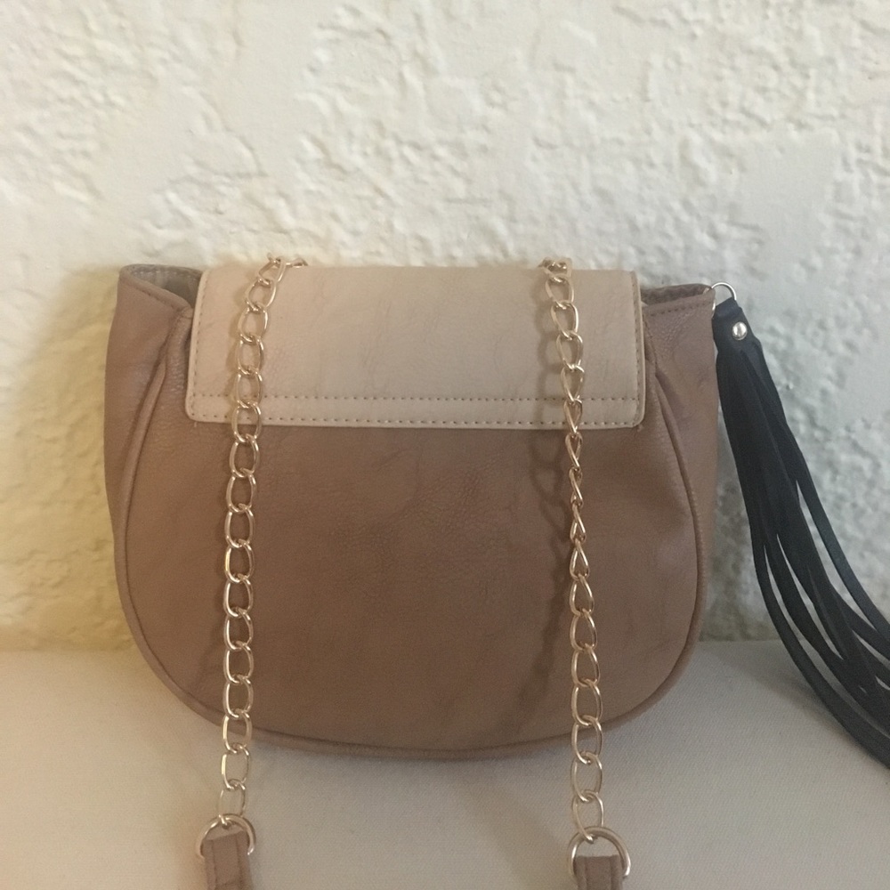 Tassel and Chain Crossbody - Picture 2 of 3
