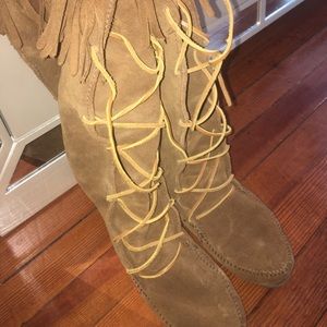 Moccasins Minnetonka Fringe Boots
