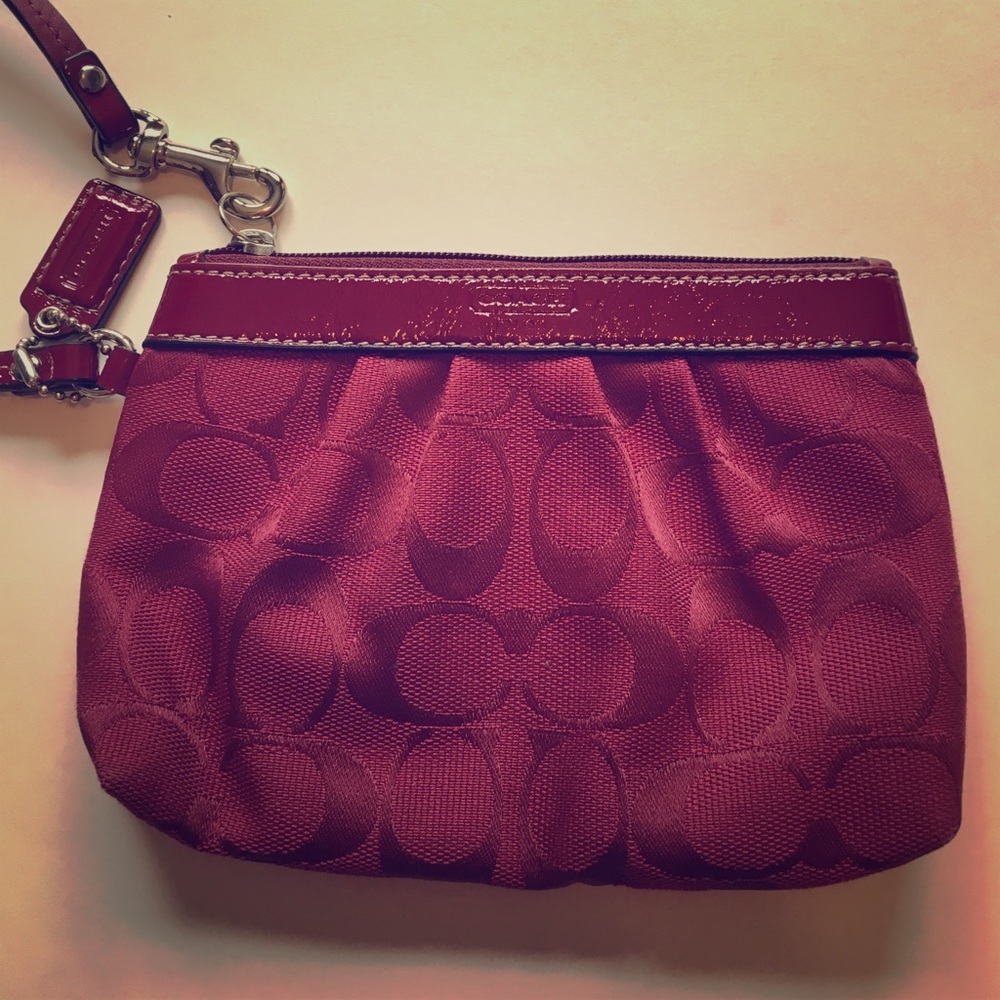 Coach wristlet