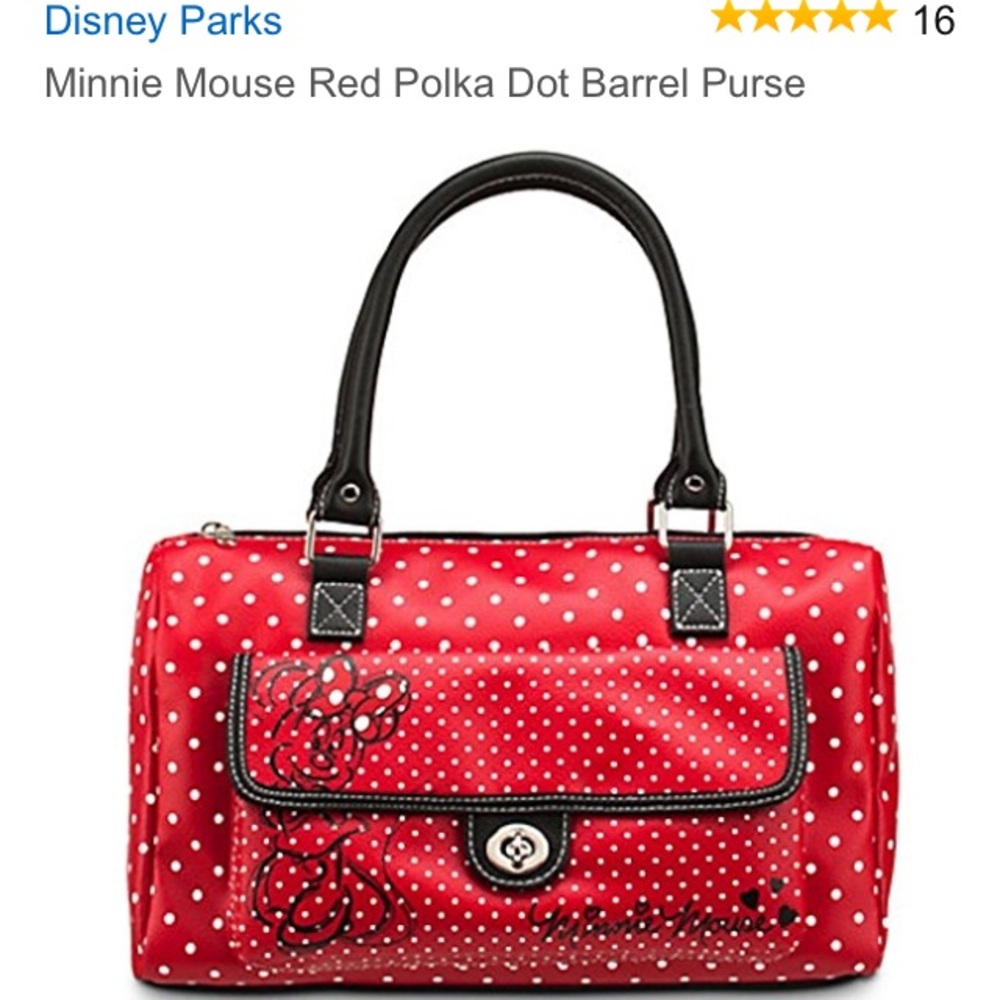 Minnie Mouse Barrel purse