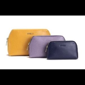 Authentic Furla Cosmetic Case Set