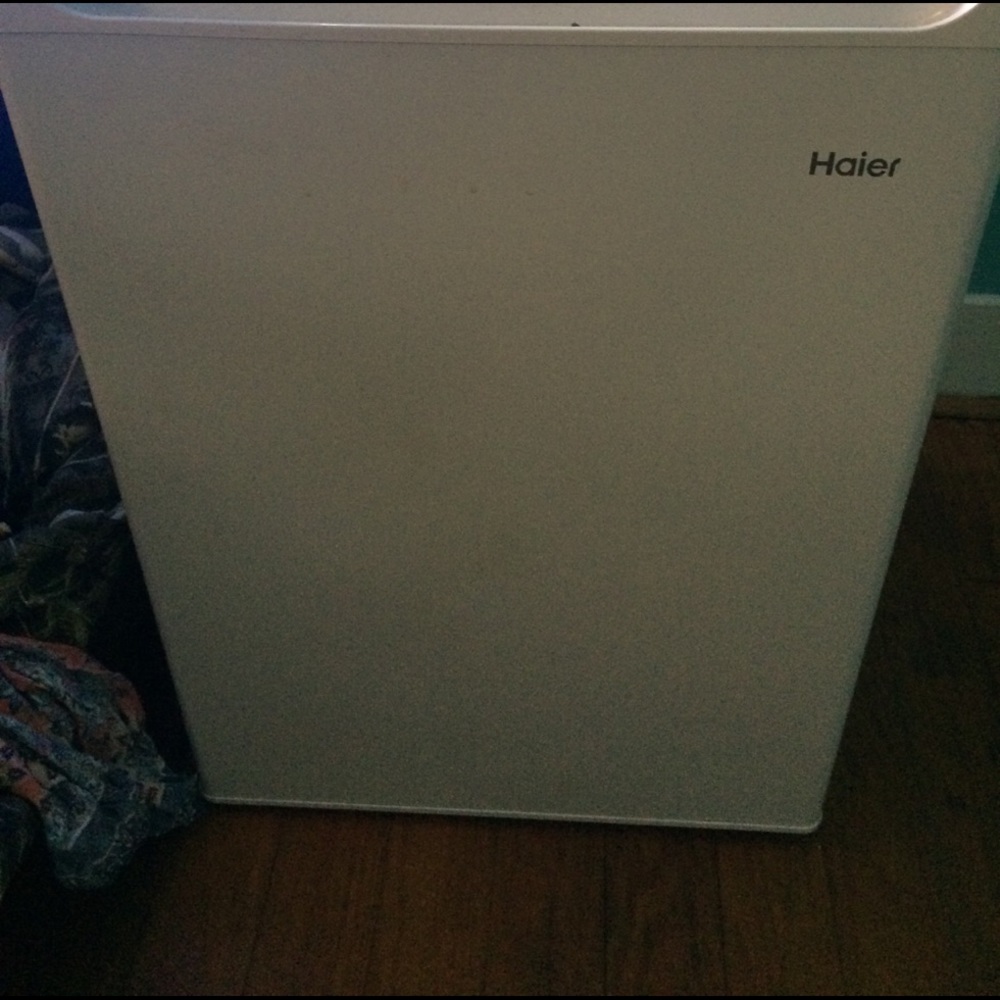 Mini fridge with freezer