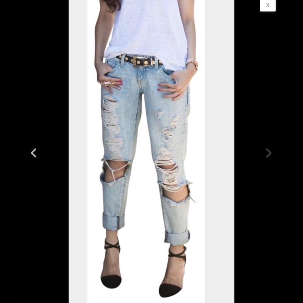 LF carmar denim boyfriend