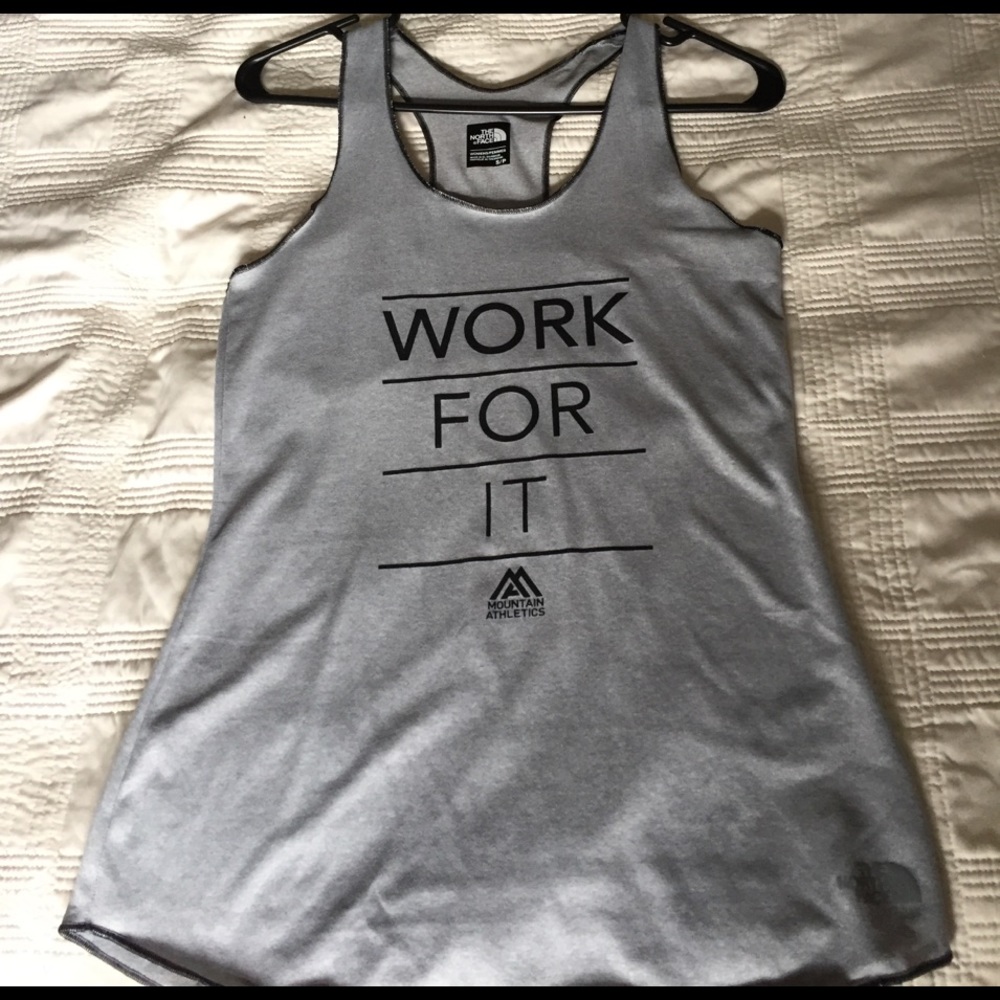 Women's Small North face racer back