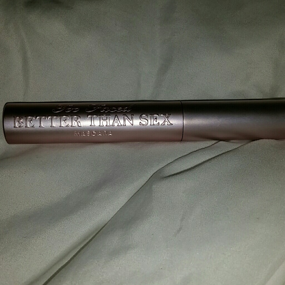 New authentic too faced better then sex mascara
