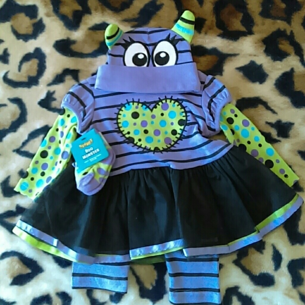 NWT Spirit Boo Monster Costume