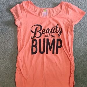 Beauty and the Bump maternity shirt