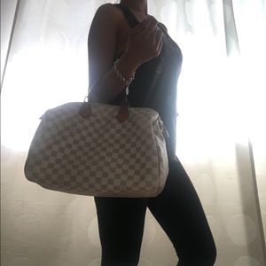 SOLD✨Authentic Louis Vuitton speedy 35 demier azul