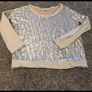 Sequin sweatshirt