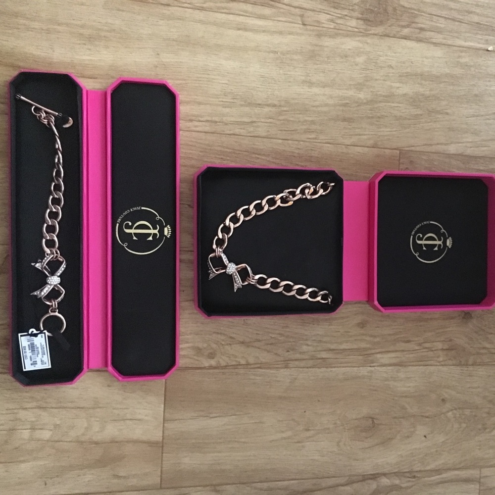 Juicy Couture matching bracelet and necklace😊