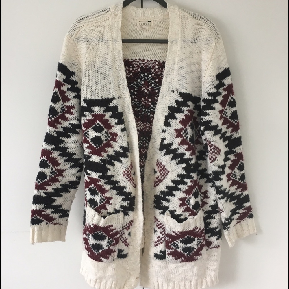 PacSun LA Hearts oversized sweater