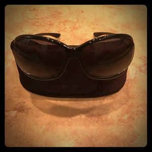 Black Tom Ford "Jennifer" Sunglasses