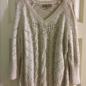 Khaki colored sweater