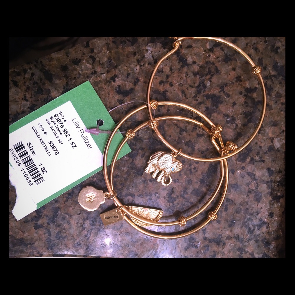 Lilly Pulitzer 3 set bangle