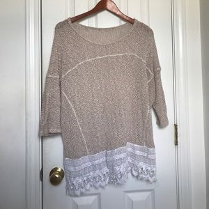 Tan sweater