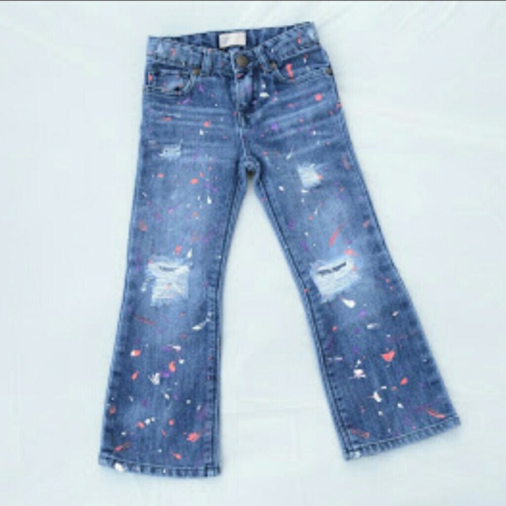 Toddler Girls Splash Pant Denim