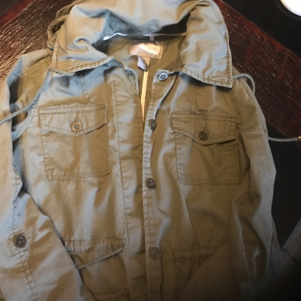 Hooded utility jacket
