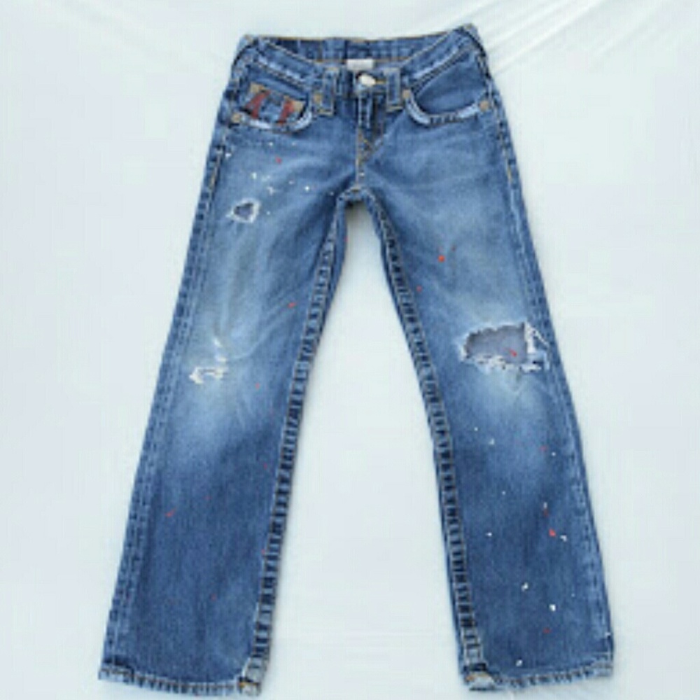 Tru Relgion Distressed Denim