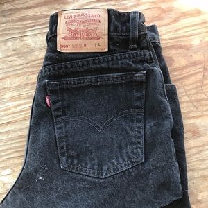 Upcycled Levi High Waisted Shorts