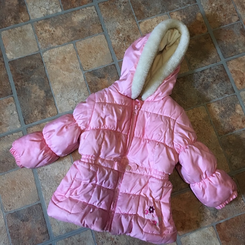 Girls Oshkosh B'gosh winter puffer jacket 18m
