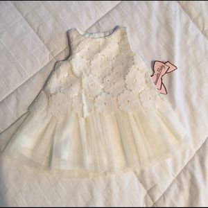 NWT beautiful cream dress.