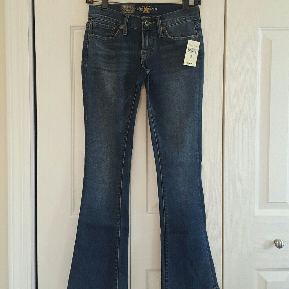 NWT Lucky Brand Charlie Baby Boot Cut Jeans