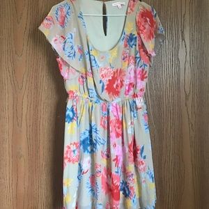 Floral dress perfect for spring!