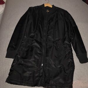 Extended Bomber Jacket