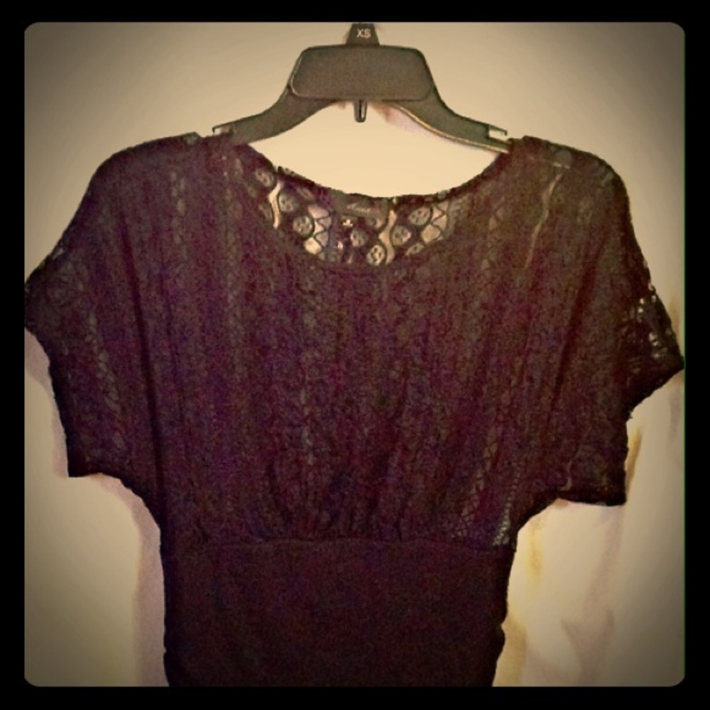 Black Top/ Heart Soul Brand/ Like New