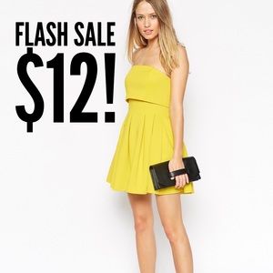 ⭐️NWT!⭐️ Asos Mini Bandeau Debutante dress