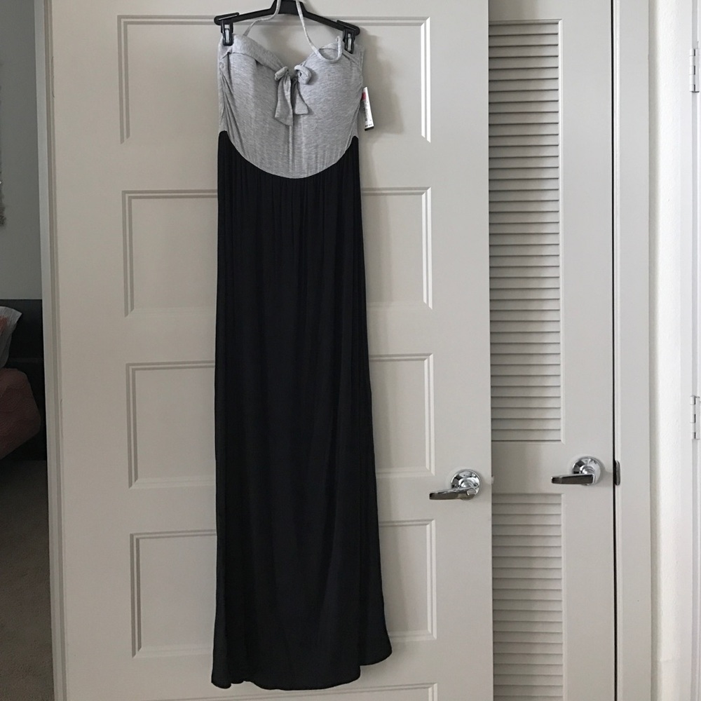 Kenneth Cole Strapless Maxi Dress