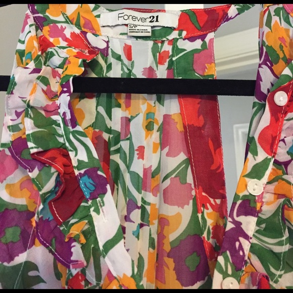 Floral tunic top - Picture 2 of 3