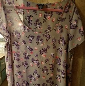 Torrid Chiffon Top NWOT size 1X