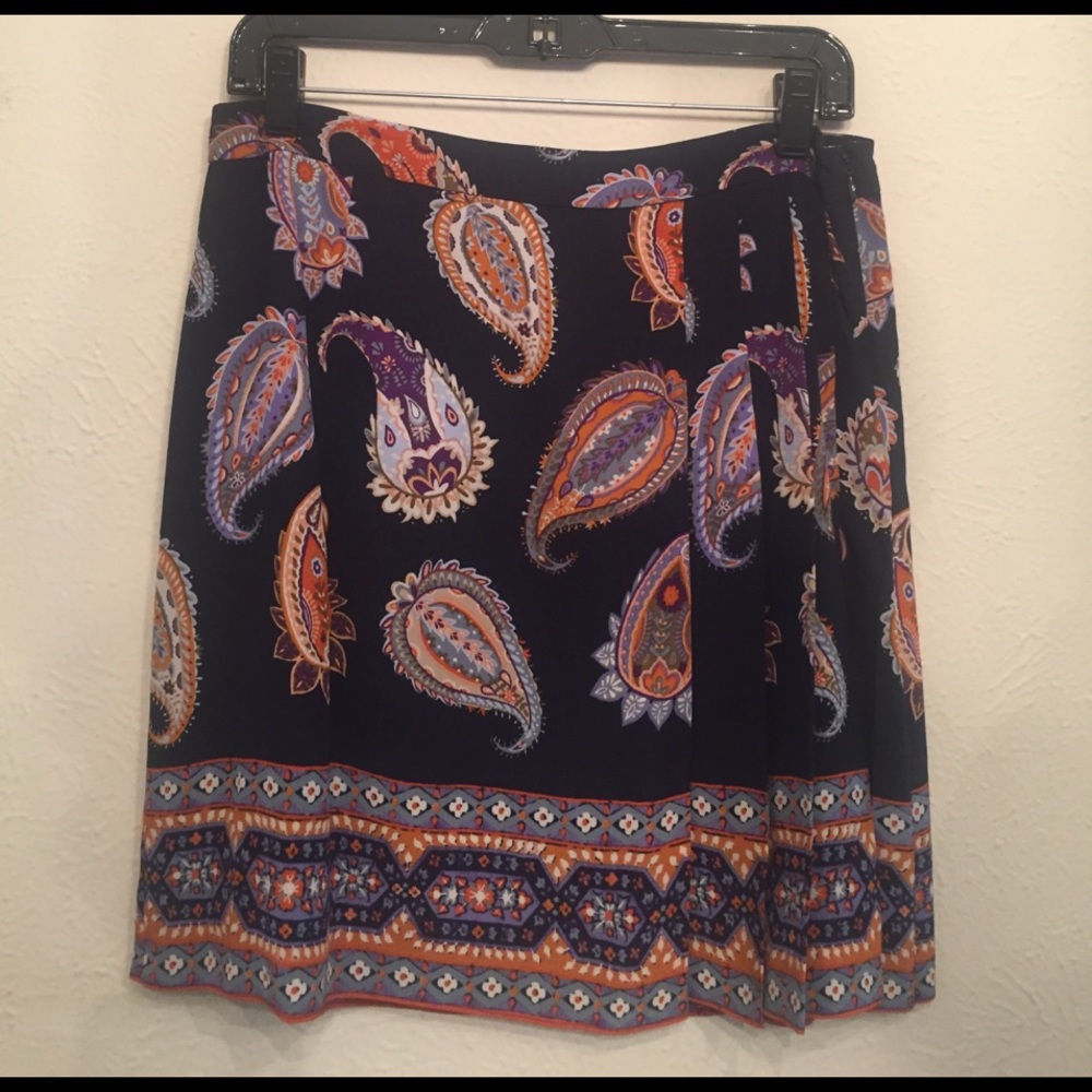 Tory Burch Paisley Skirt