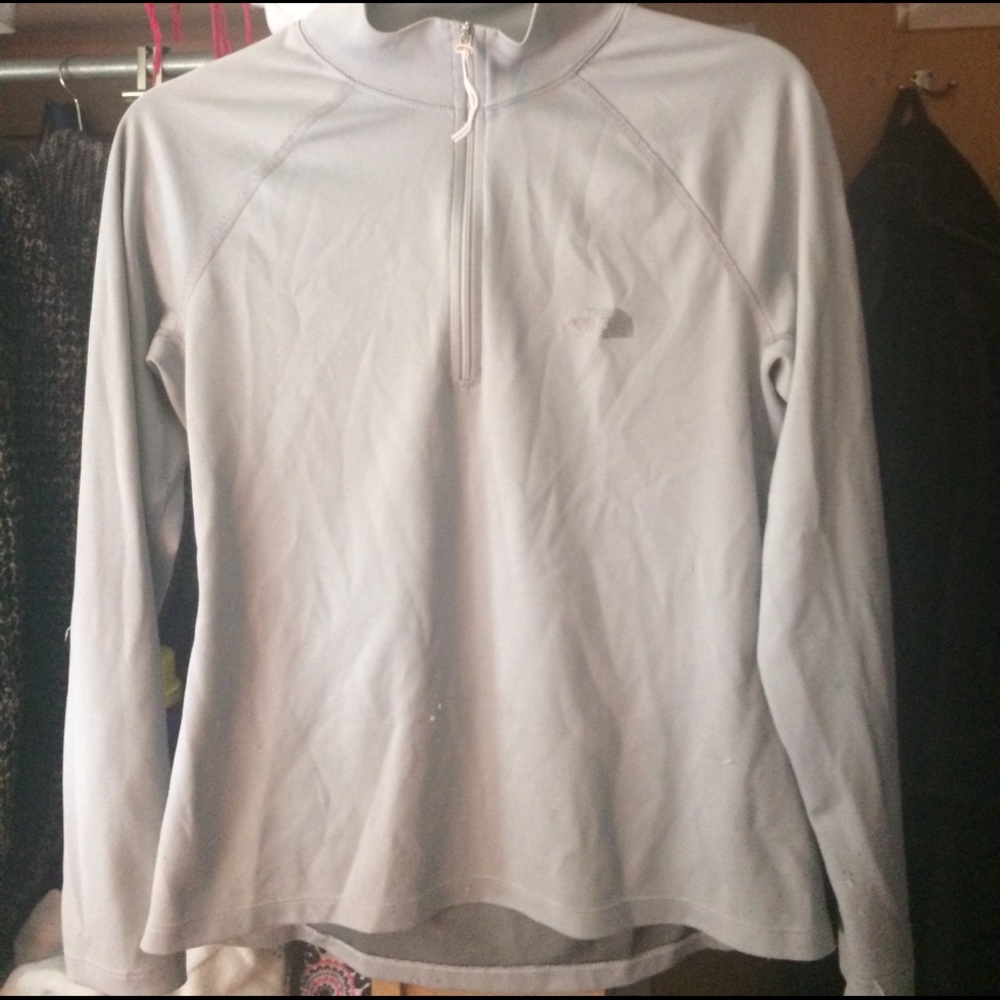 North face quarter zip