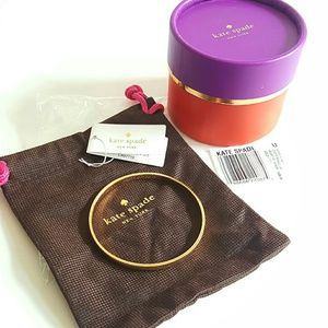 KATE SPADE "HEART OF GOLD" IDIOM BRACELET