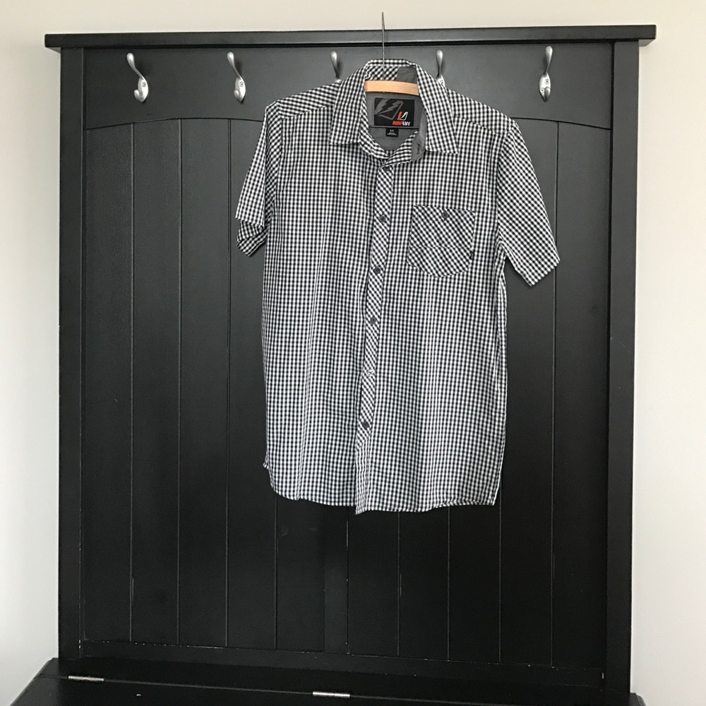 Gingham button-up