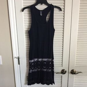 VS Tank Dress with Crochet Bottom