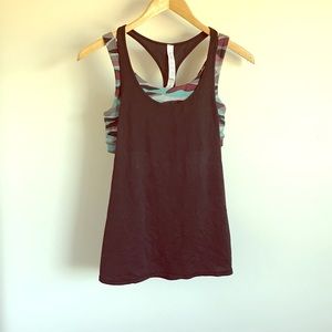 Lululemon tank with built in bra. NWOT