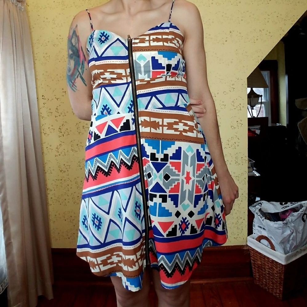 Colorful summer dress