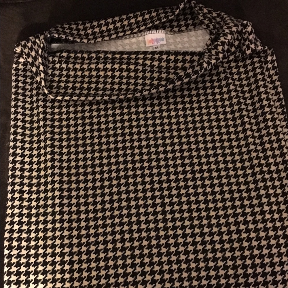 Lularoe Cassie houndstooth skirt-XL