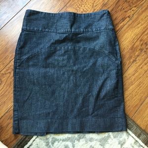 GAP Demin Pencil Skirt Sz 6