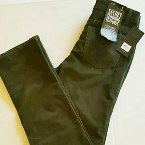 Jones New York Women's Pants Green Corduroy