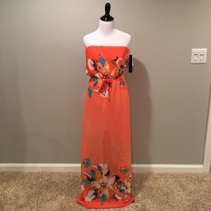 NWT Floral Maxi Dress