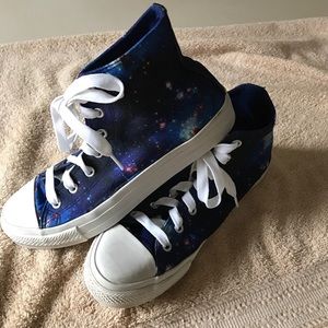 Galaxy print Forever 21 Sneakers, great shape