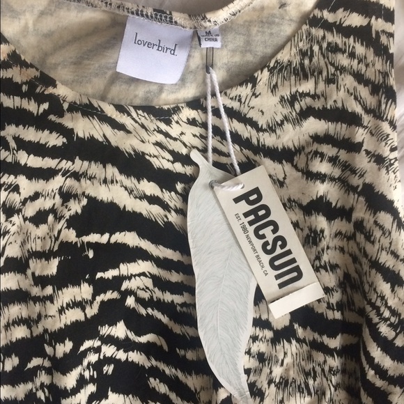 Pacsun loverbird slightly cropped tank - Picture 4 of 4