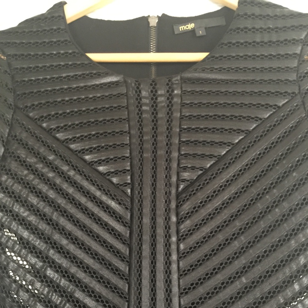 Black Maje dress from Paris - Picture 2 of 6